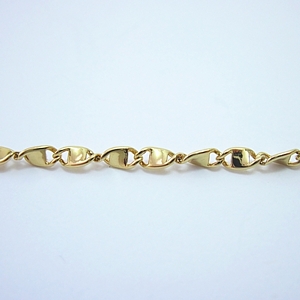 Singapore Twist - 18kt Layered Chain